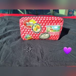 Este Lauder's pink makeup bag